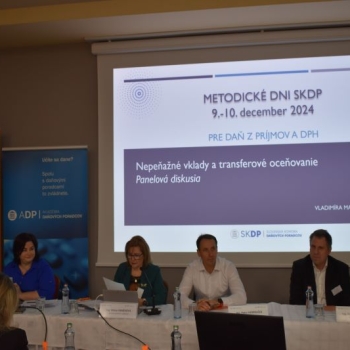 Non-cash Contributions and Transfer Pricing – Presentation at the SKDP Methodical Days